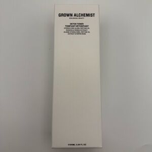 NEW Grown Alchemist Detox Toner 3.3 ounces